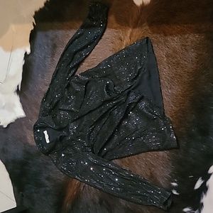Black sequin jacket